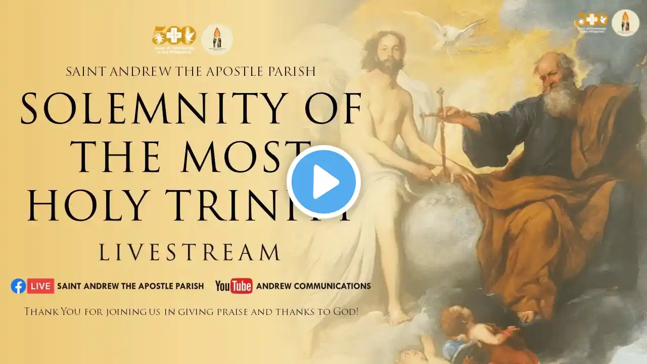May 30, 2021 | Sunday | Solemnity of the Most Holy Trinity | 3:30 PM