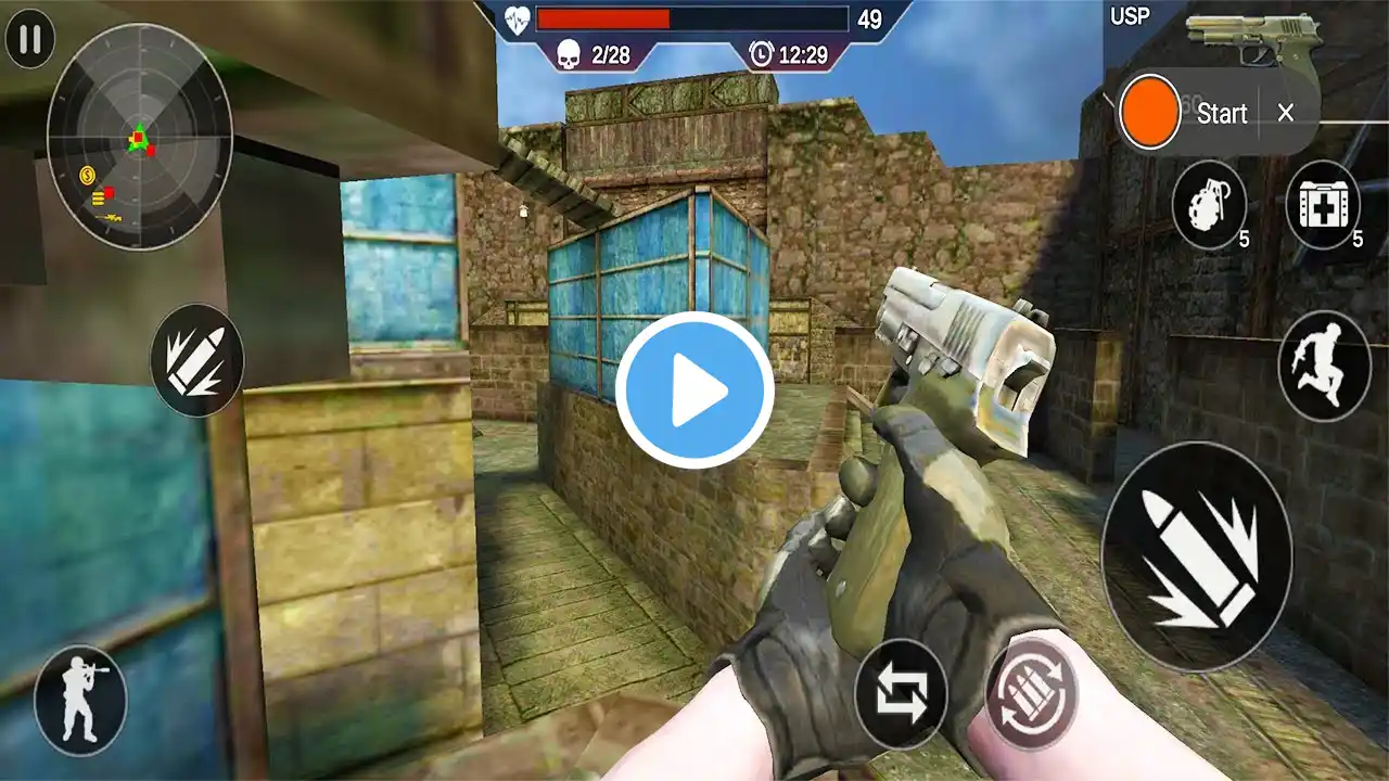 Bullet Strike FPS Offline Encounter Shooting 3D – Android GamePlay 4