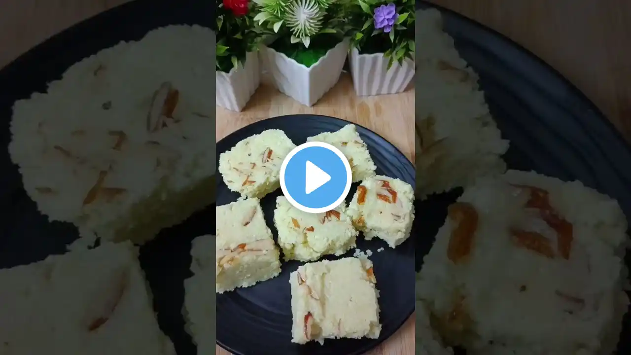 न घी मावा न चाशनी सिर्फ 5 मिनट में 1/2 कप दूध से बनेगी 1 किलो दानेदार | Paneer Kalakand Barfi Recipe