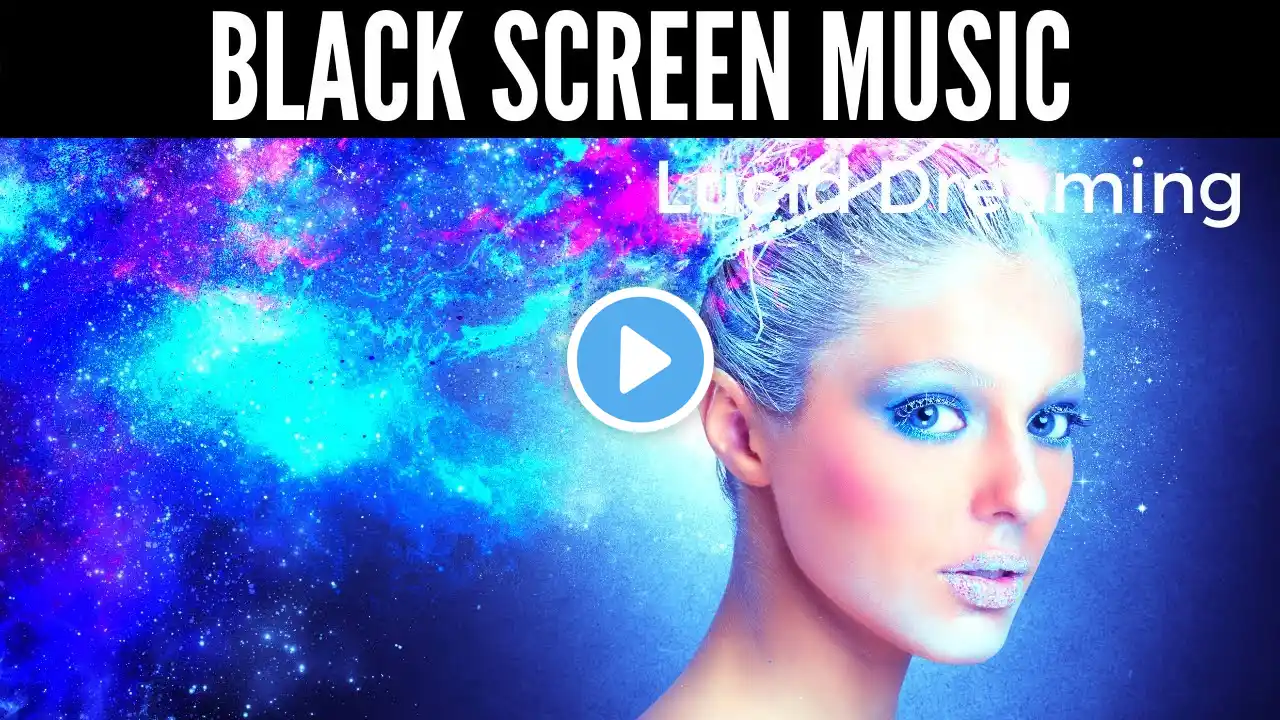 ⭐ Black Screen Music 432hz Lucid Dreaming | Strong Lucid Dream  Music To Enter The Dream Realm 🌙