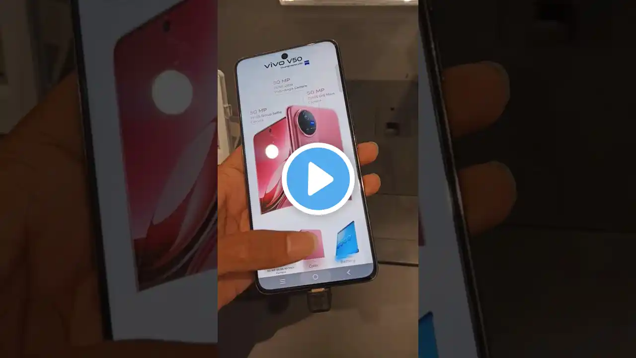 Vivo V50 & V50 Pro FIRST LOOK - Features और Price in India! 🔥 | Unboxing & Review #vivo #vivov50