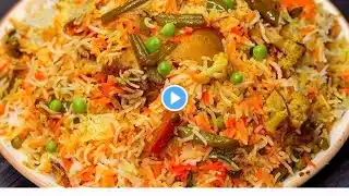 Ghar per veg biryani kaise banate hain। कुकर मे  वेज बिरयानी कैसे बनाते हैं। ‪@BristiHomeKitchen‬