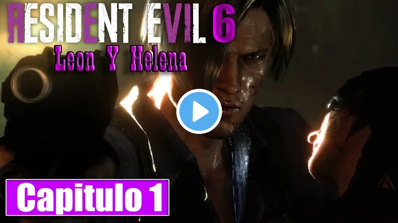 Resident Evil 6 | LEON | Walkthrough | Intro & Chapter 1| The DISASTER at Tall Oaks | No comments