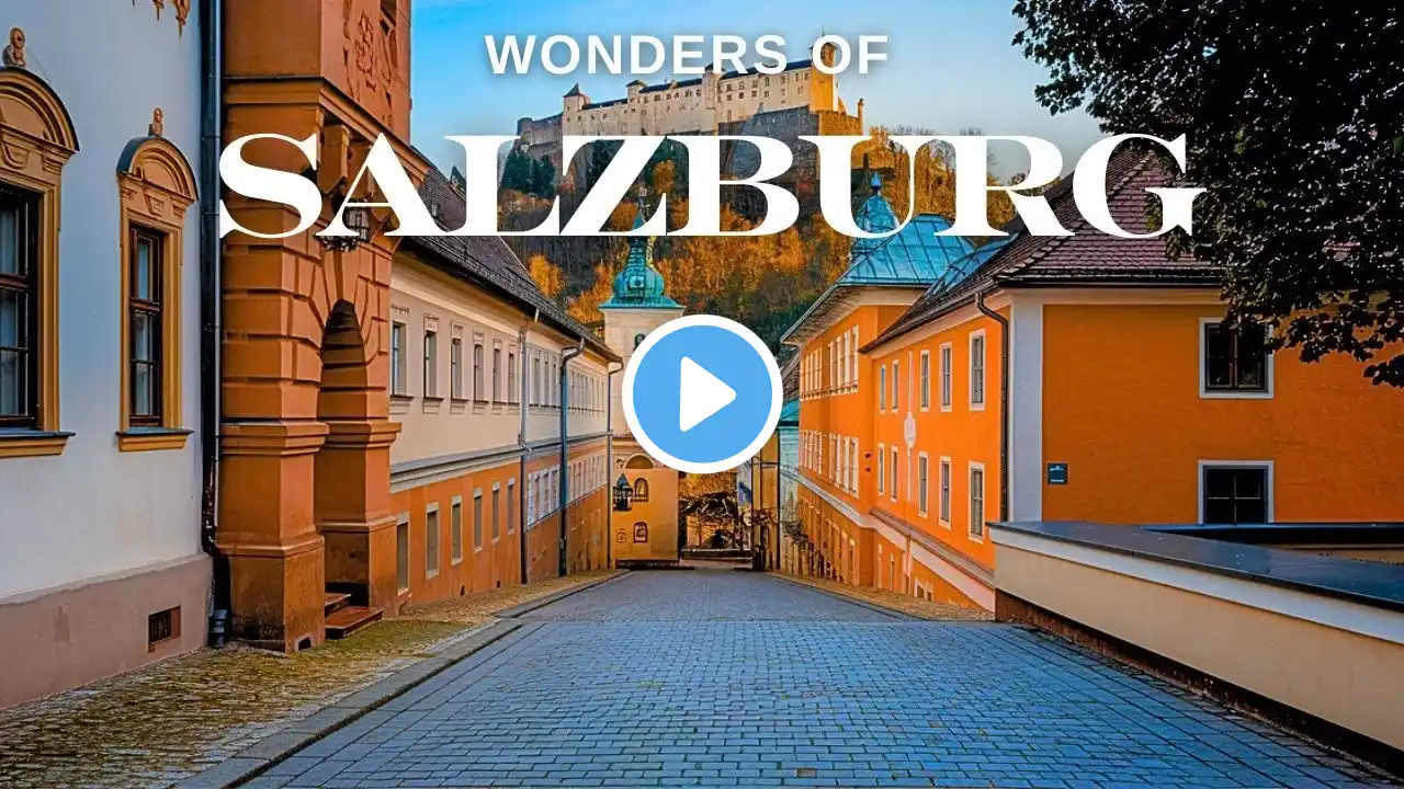 Top 15 UNMISSABLE Places In Salzburg Austria | Salzburg 4K Travel Video #salzburg #austria