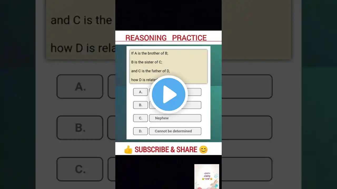 Reasoning Questions | Reasoning Class SSC | Simple Easy 55M #ssc #reasoning #railway #shortsfeed