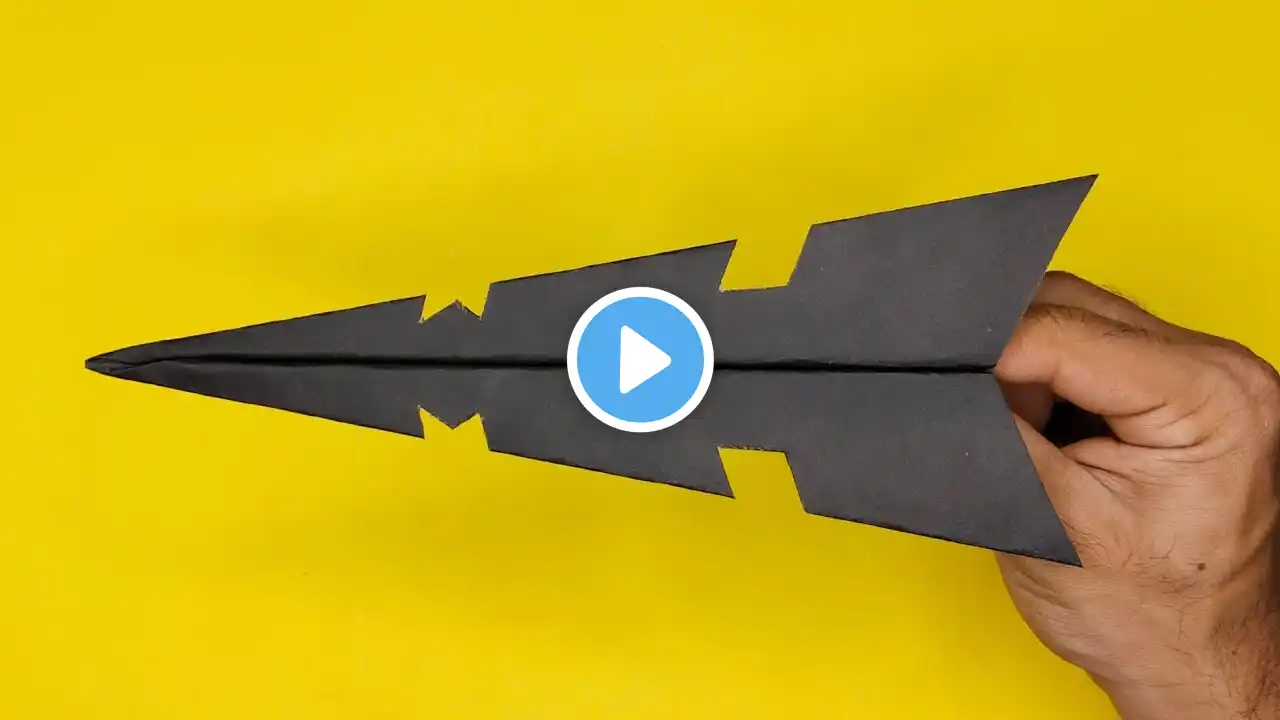 How To Make Paper Rocket/easy and simple paper rocket #viralvideo #rocket #papercraft #plane