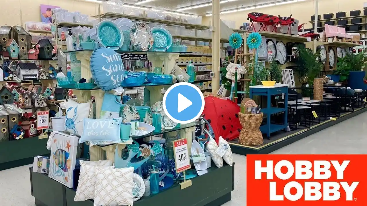 HOBBY LOBBY FURNITURE CHAIRS KITCHENWARE SPRING DECOR SHOP WITH ME SHOPPING STORE WALK THROUGH