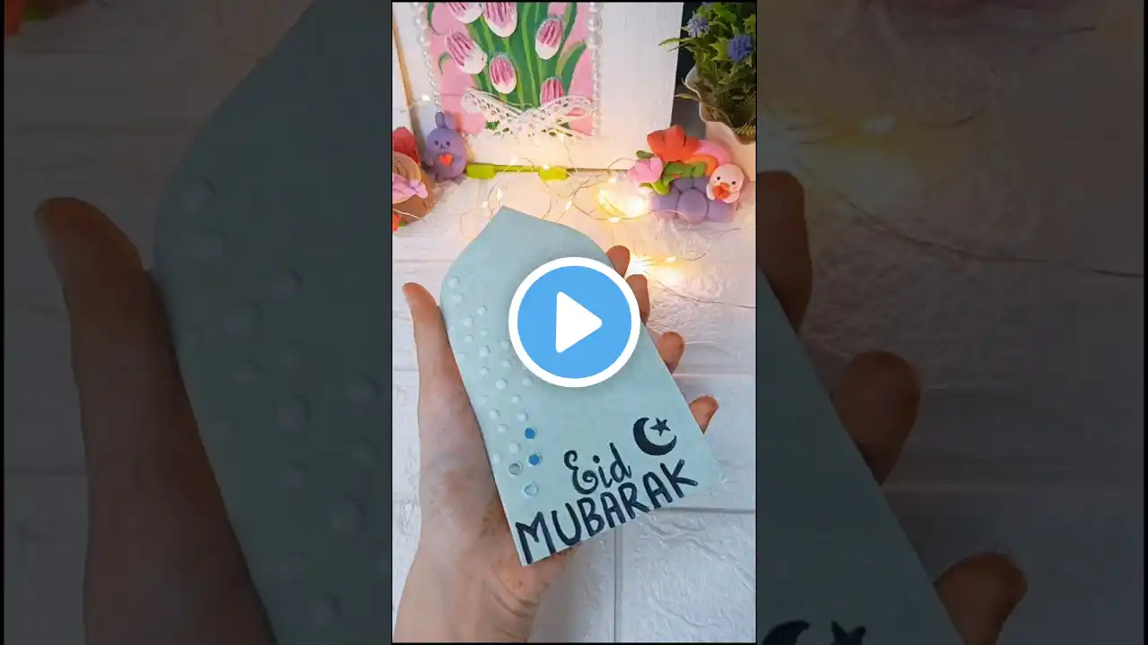 How to make eidi envelope ✉️ Easy envelope making idea 💡😃 ‪@azraartandcraft‬ #shorts  #eidspecial