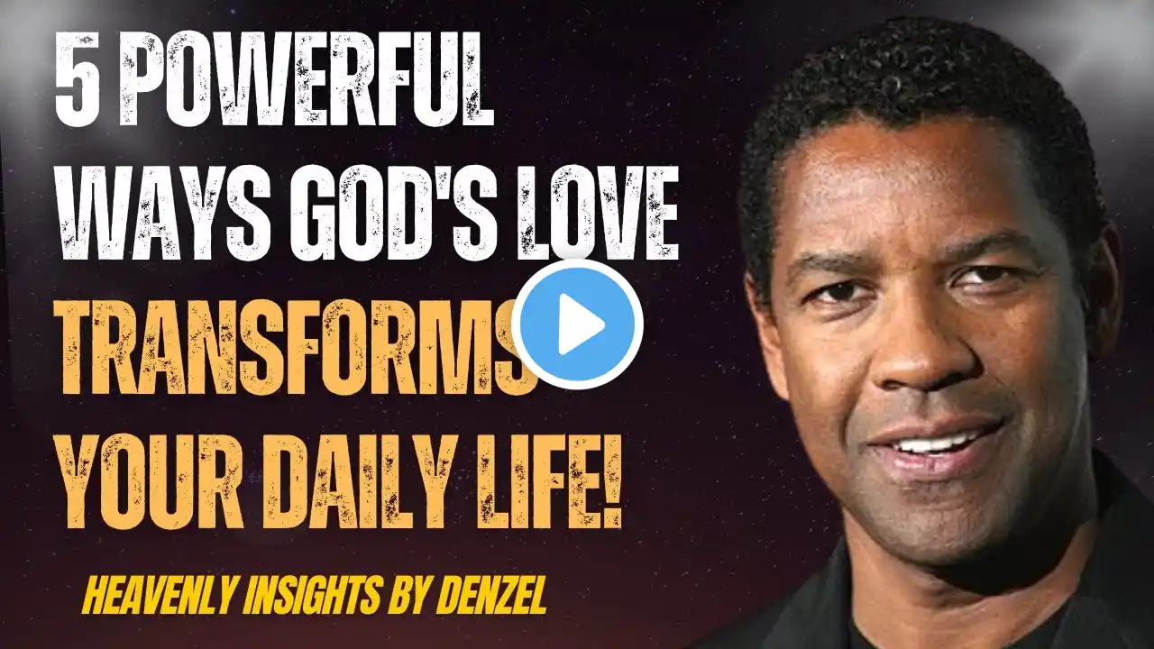 5 Directives Affirming God's Miraculous Provision! | DENZEL WASHINGTON MOTIVATIONAL SPEECH