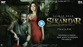 Sikandar (Fan-Cutz) | Pre - Trailer | Salman Khan | Rashmika | Sajid Nadiadwala | A.R. Murugadoss