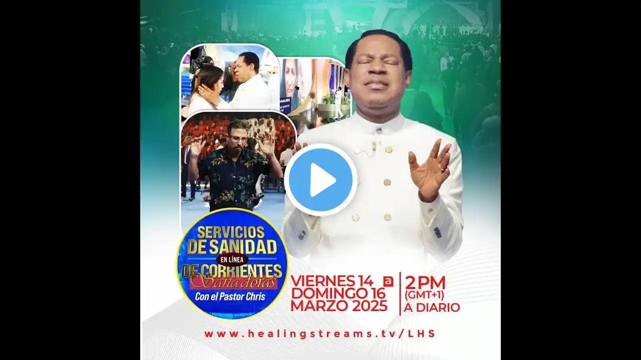 Healing Streams Live Healing Services with Pastor Chris March Edition Grand Finale