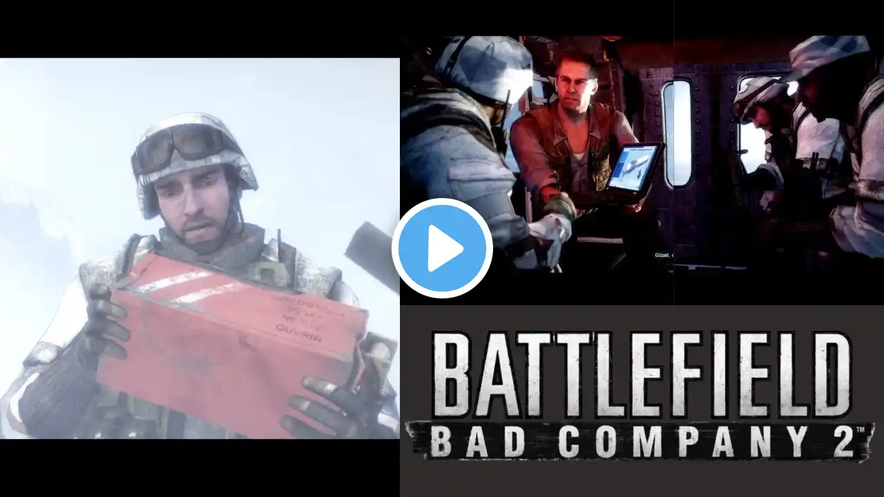 Battlefield : Bad Company 2  |  TÜRKÇE YAMALI / GAMEPLAY | 3. Bölüm