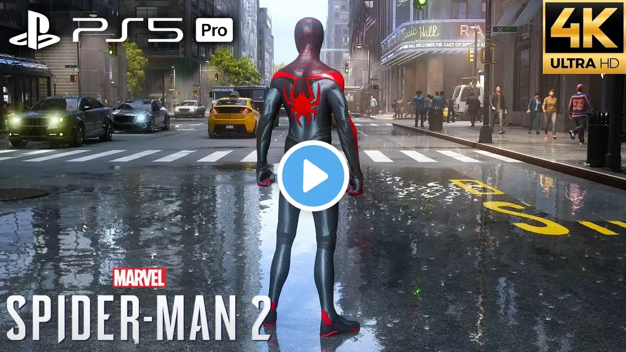 Marvel's Spider-Man 2 PS5 Pro - Free Roam Gameplay (4K Ray Tracing - Fidelity Pro)