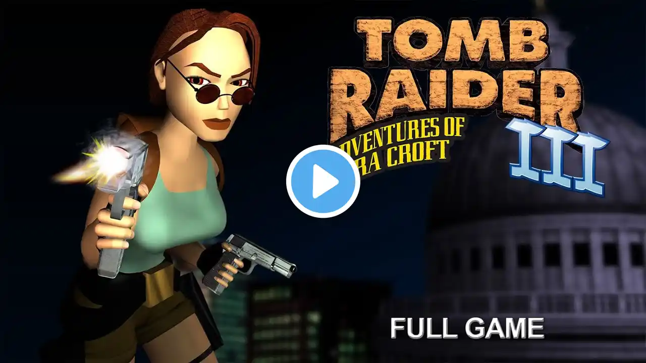 Tomb Raider 3 : Adventures of Lara Croft (1998) 100% All Secrets Gameplay Longplay Walkthrough