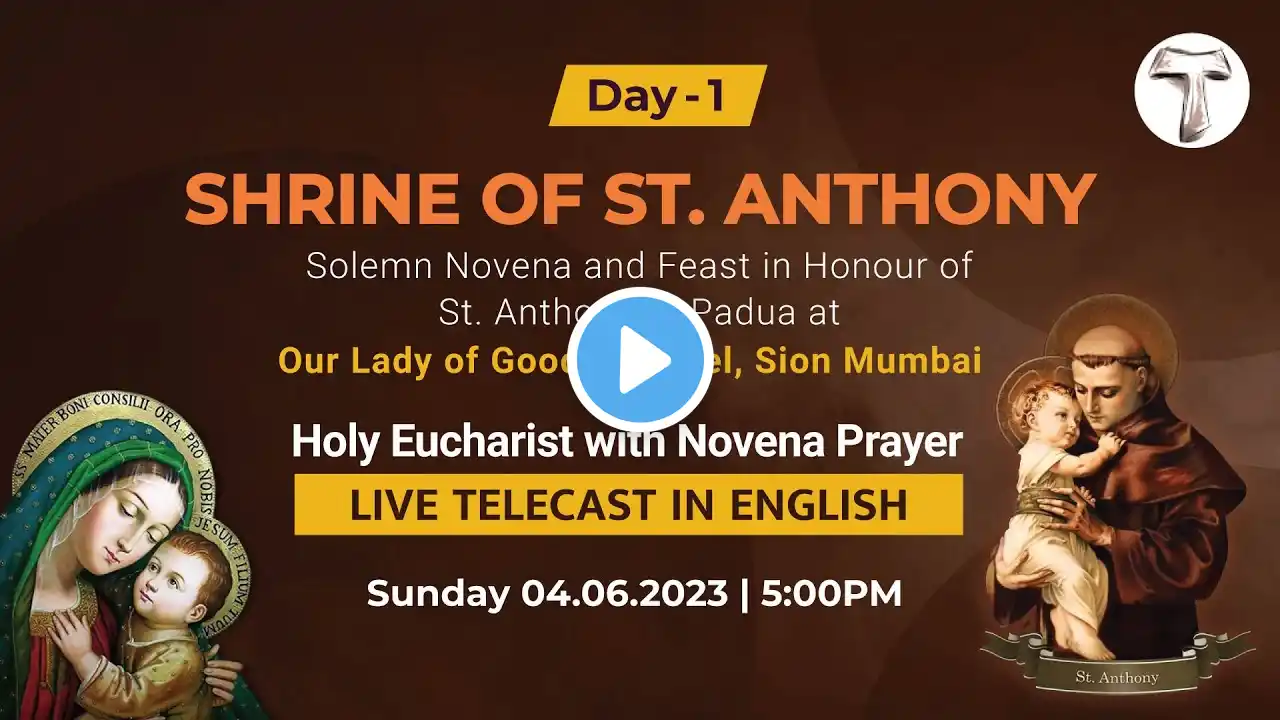 Day 1 | Solemn Novena and Feast in Honour of St. Anthony of Padua in English