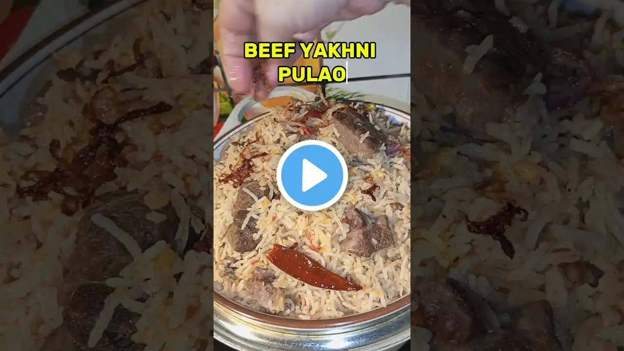 Beef Yakhni Pulao | #beef #pulao #shorts #trending