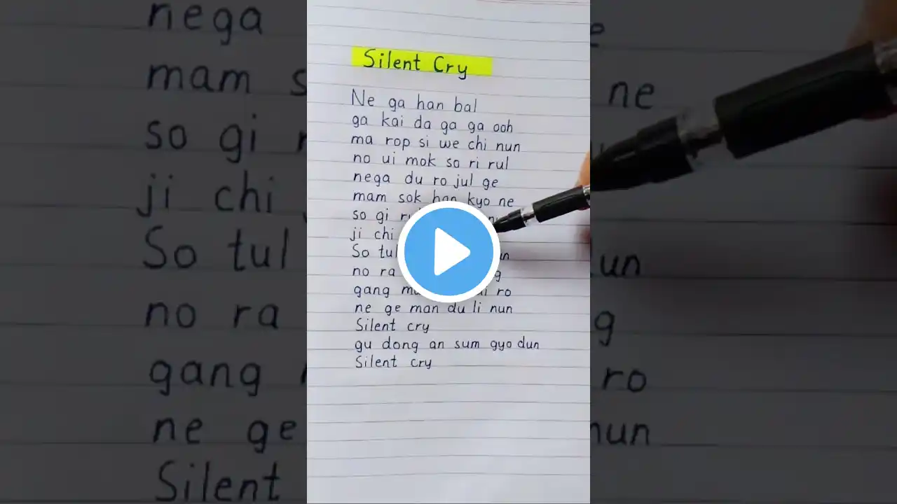 Silent cry lyrics #straykids #kpop #cover #song #shorts #skz #trending