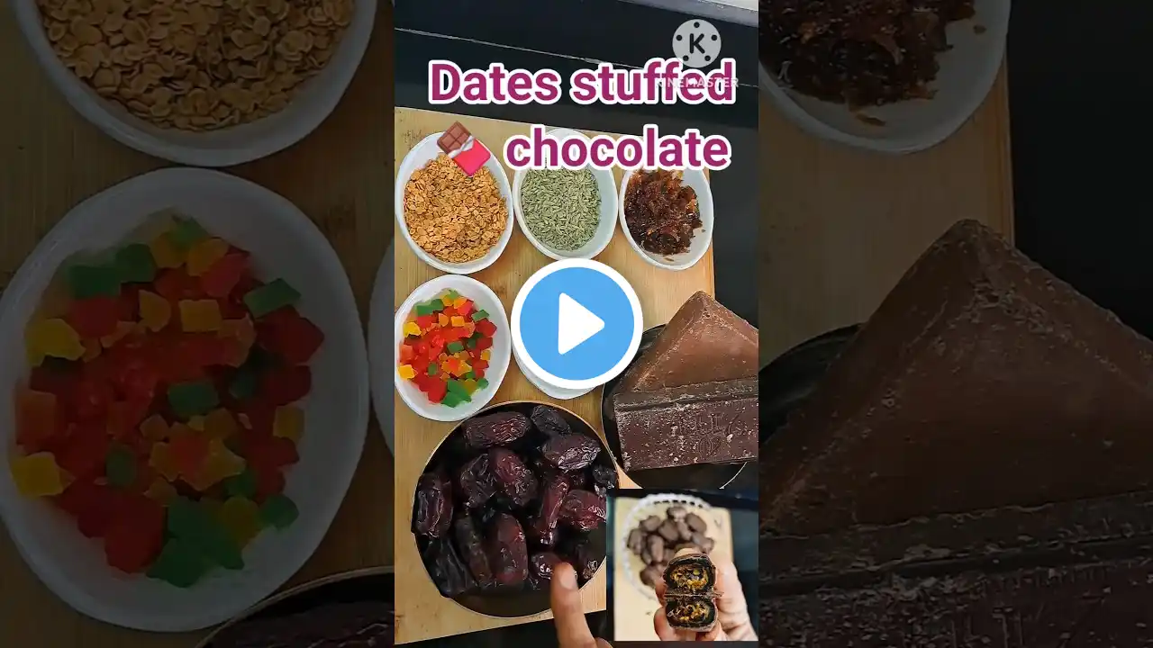 Date stuffed mukhvas chocolate #shorts #shortvideo #trending #viralvideo #food #dubai #recipe #yt