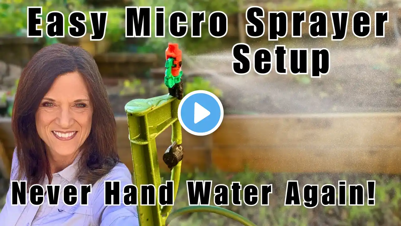 Micro Sprayer Step-by-Step Guide: Effortless Garden Watering–Never Hand Water Again!