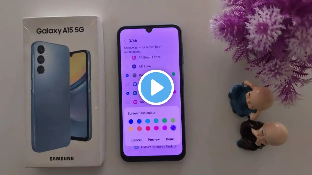 How to Turn On Flash Notification in Samsung Galaxy A15 5G
