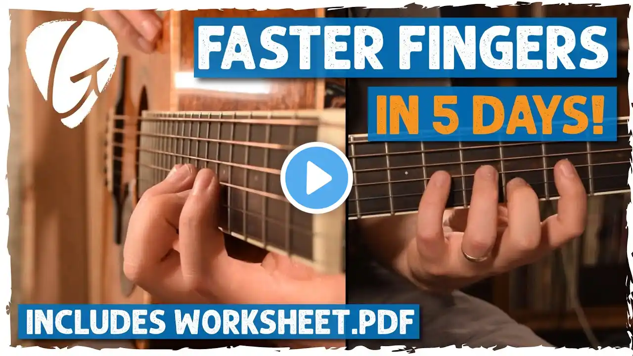 Get FASTER Fingers and Chords In 5 DAYS With My Simple Warm Up Routine