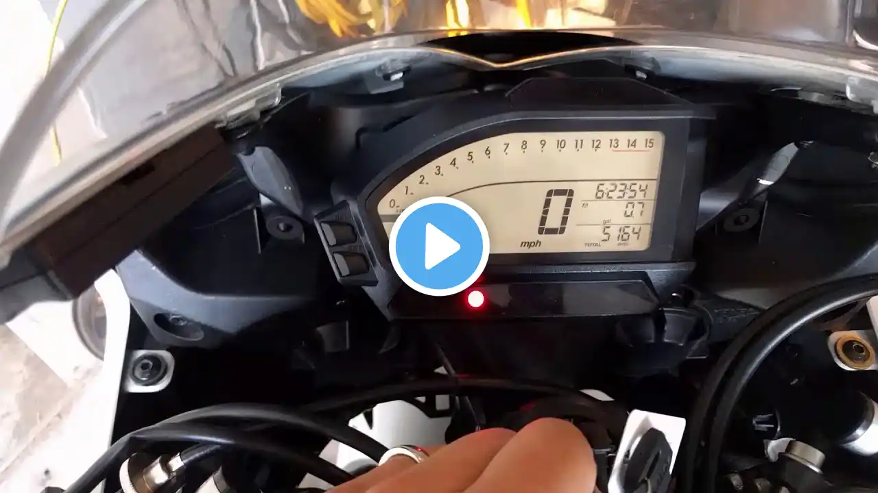 CBR1000RR neutral light problem *fix*