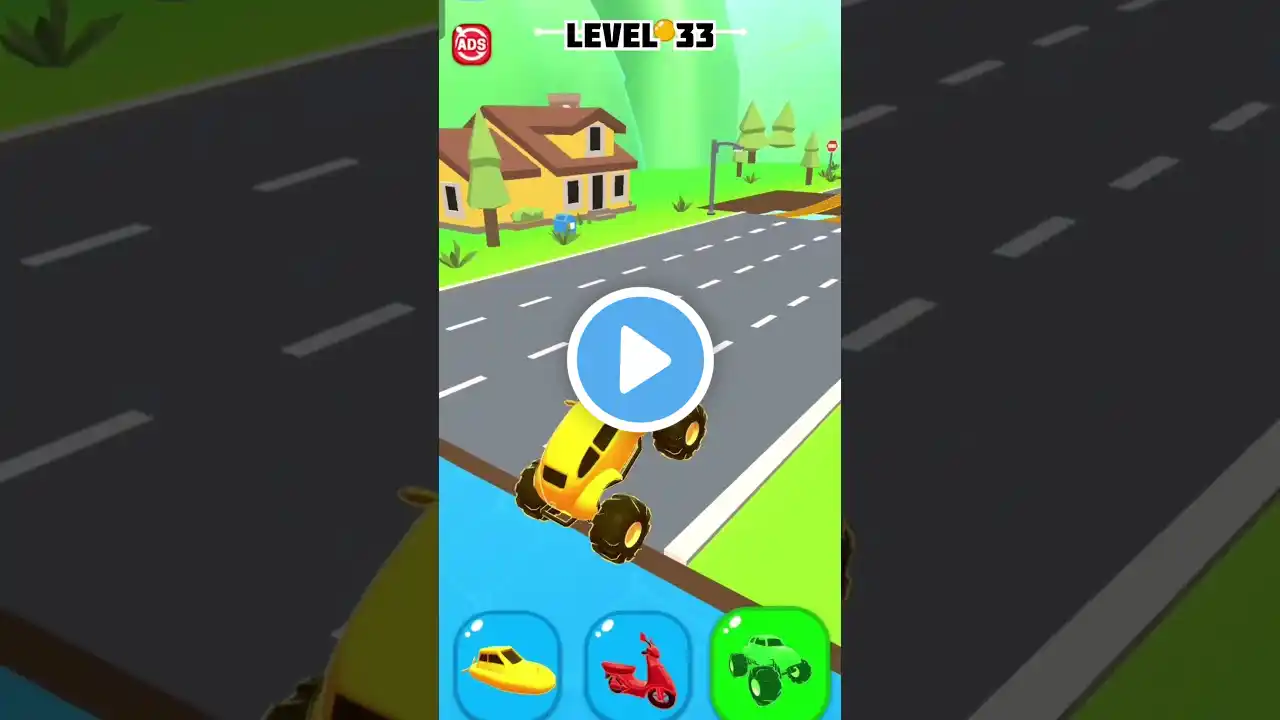 Shape Shifting And Transform The Character || level 33 || #shapeshifting #gameplay #shorts #gaming