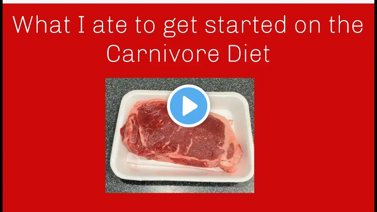 What I ate to start my Carnivore Diet: Losing 165 pounds in 9 months