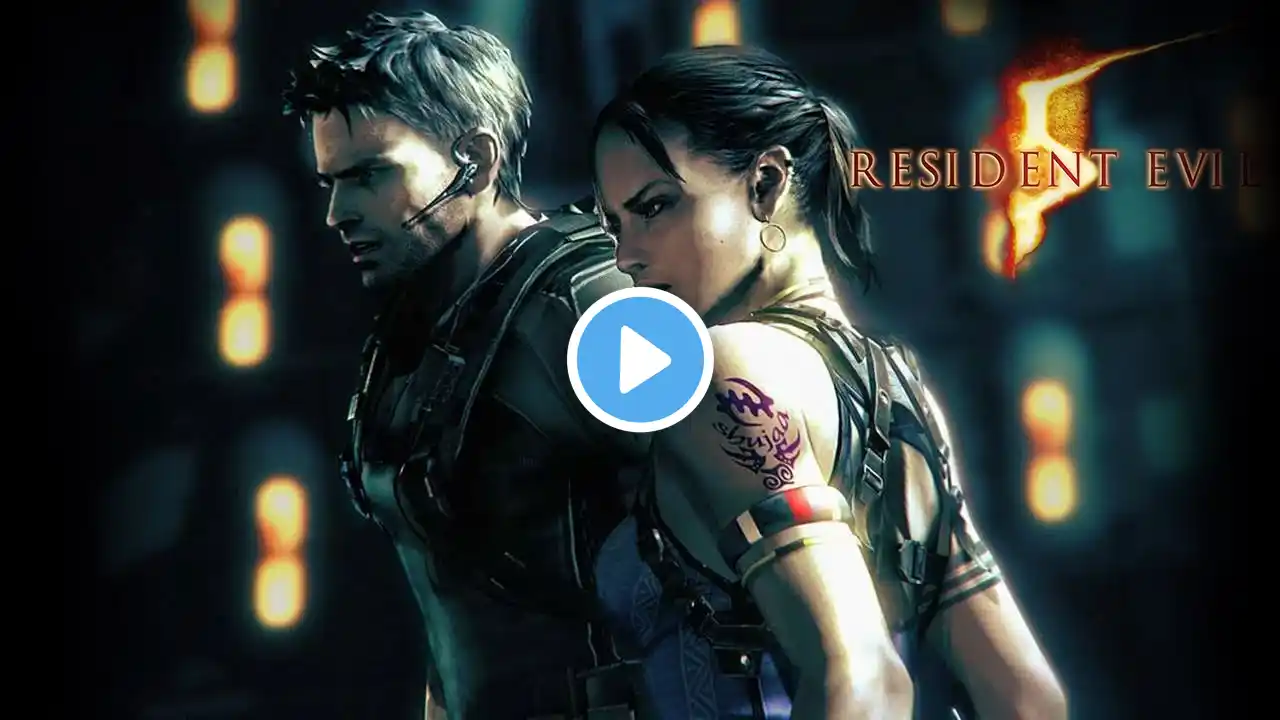 RESIDENT EVIL 5 NO PROFISSIONAL COMPLETO ATE ZERAR