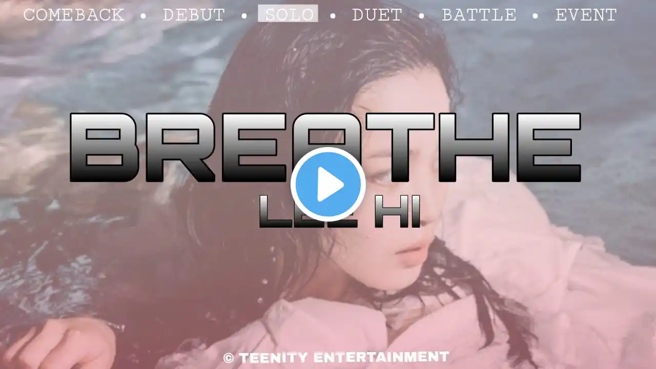 (Cover) LEE HI (이하이) '한숨 (BREATH)' Cover By NAA (TEENITY ENTERTAINMENT)