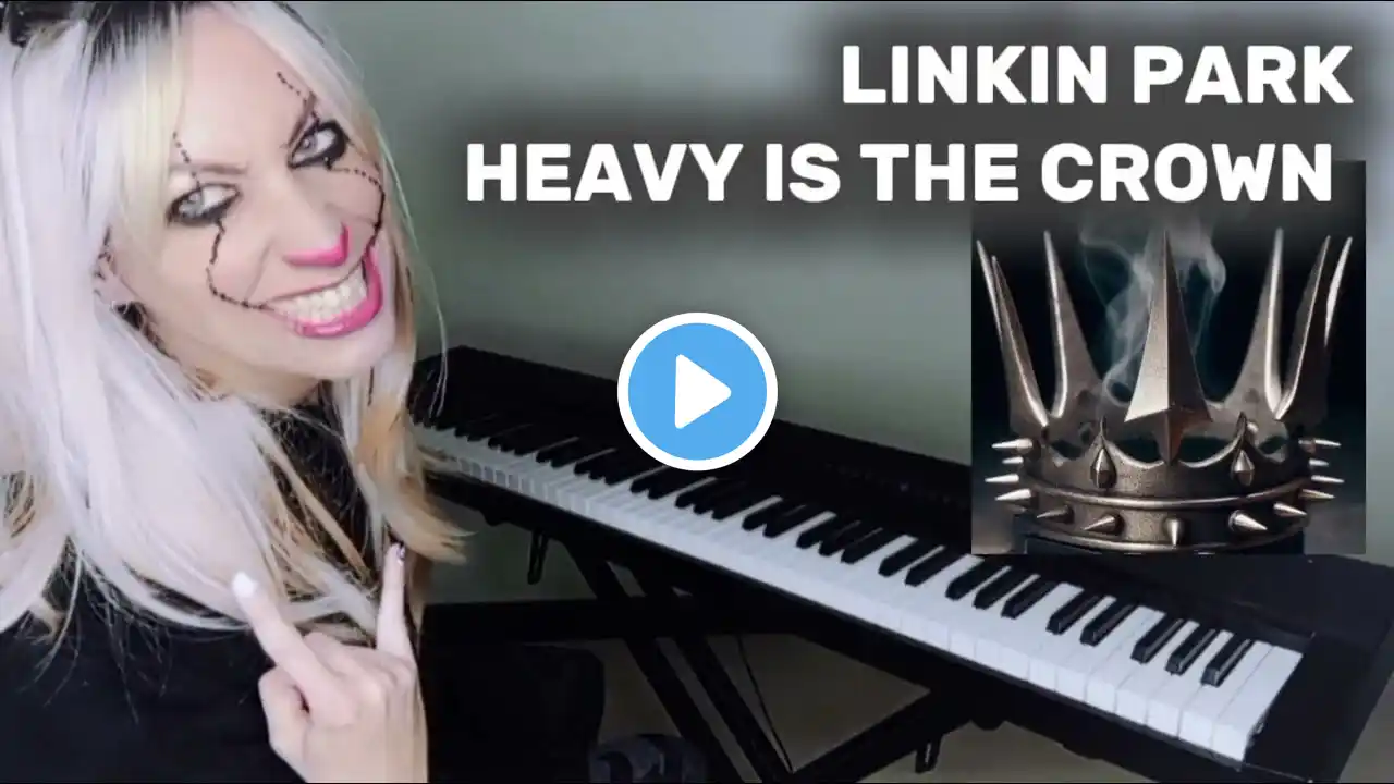Linkin Park 👑 Heavy is the crown piano cover #piano