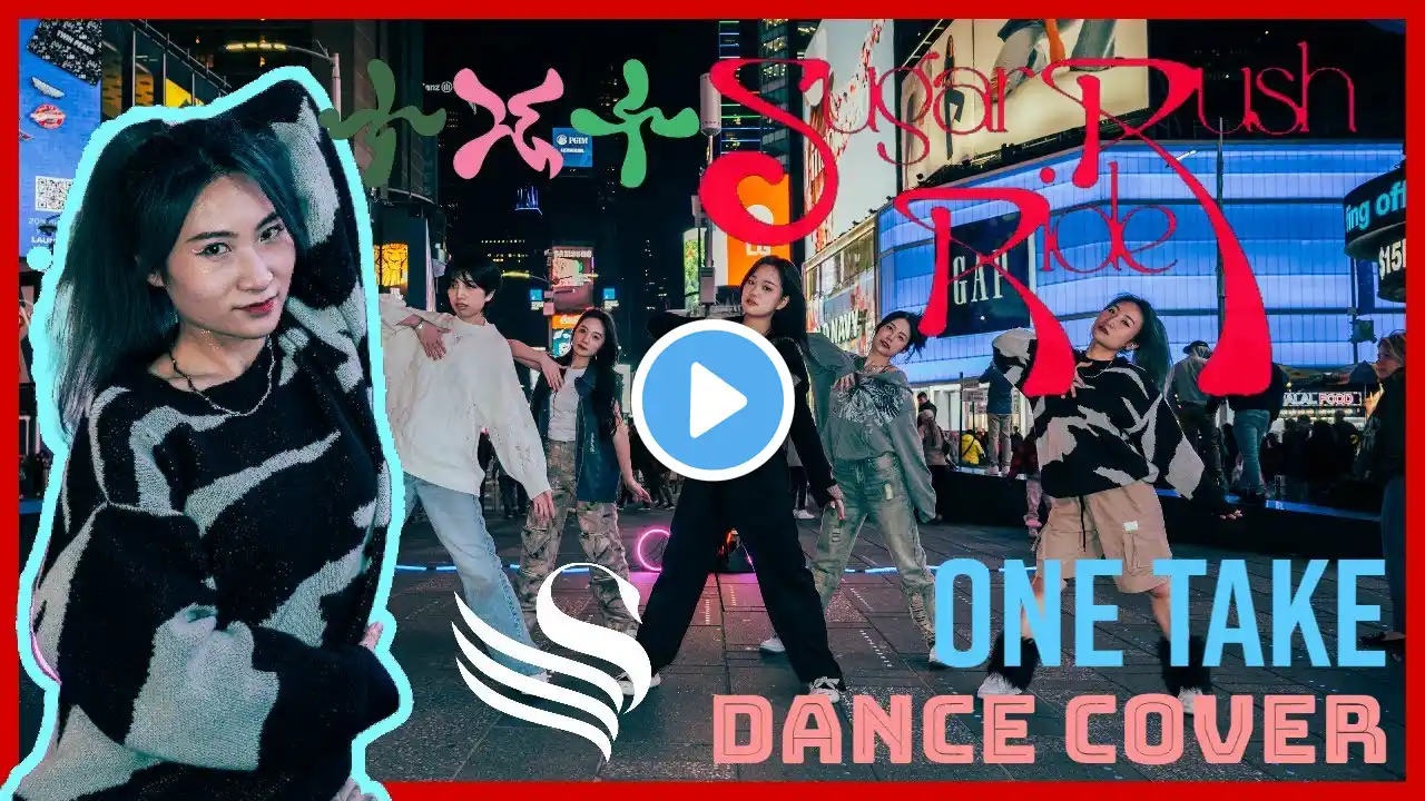 [KPOP IN PUBLIC] NYC Times Square | TXT - Sugar Rush Ride | Dance Cover | ONE TAKE