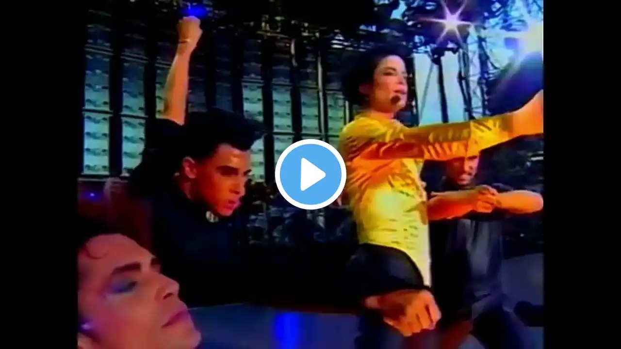 Michael Jackson - Wanna Be Startin Somethin Live Oslo 1992 (4K + Color Correction)