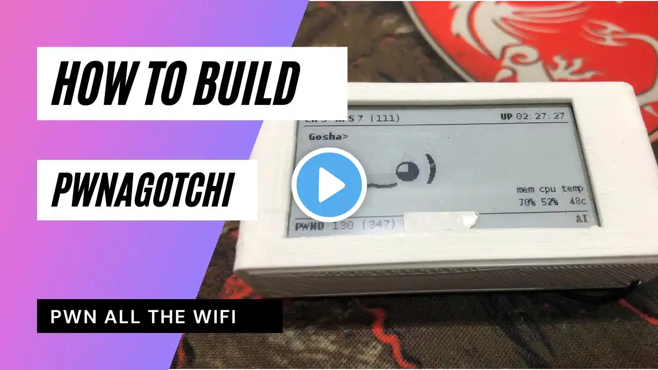 How to build your Pwnagotchi for WiFi hacking (Pwn all the wifi) in a few easy steps today (Part1)