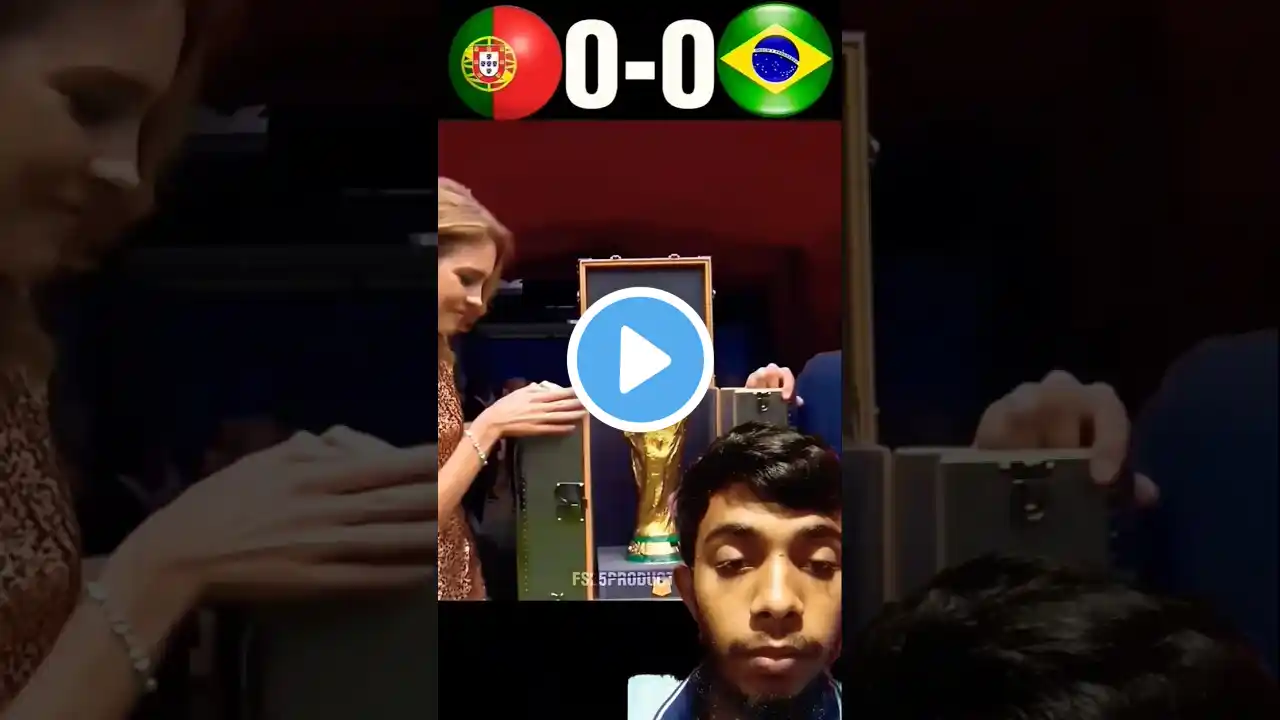 Portugal vs Brazil Penalty Shootout Final World Cup 2026 Imaginary #football​ #shorts​ #ronaldo