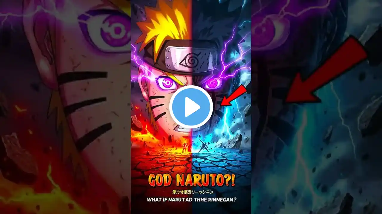 What If Naruto Had the Rinnegan? 👀🔥 (Ultimate Power Reveal!) #Naruto #Anime