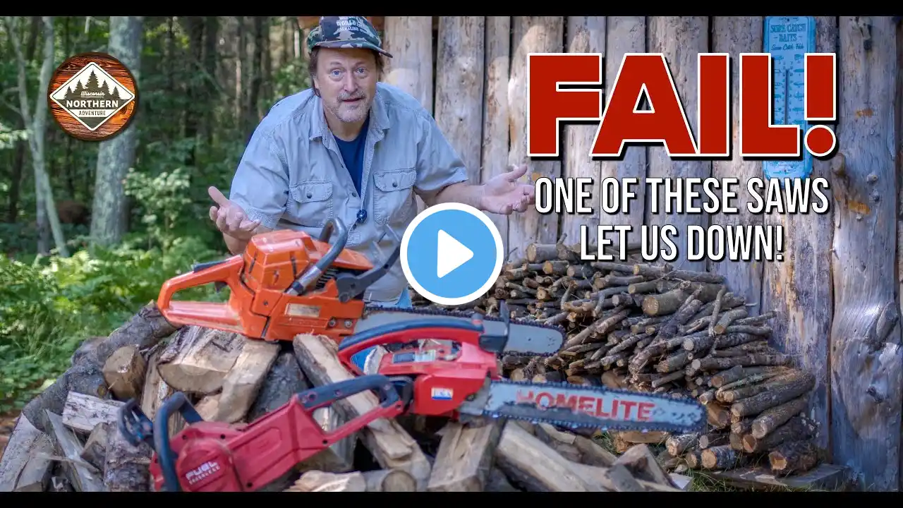 The Chainsaw That Failed Me: Milwaukee vs Husqvarna vs Homelite