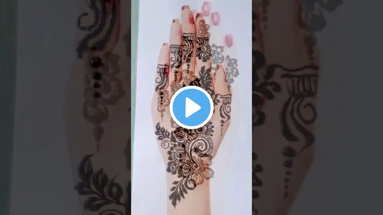 Beautiful front hand menhdi designs#shorts#trendingshorts#viralshorts#mehndi#youtubeshorts#art