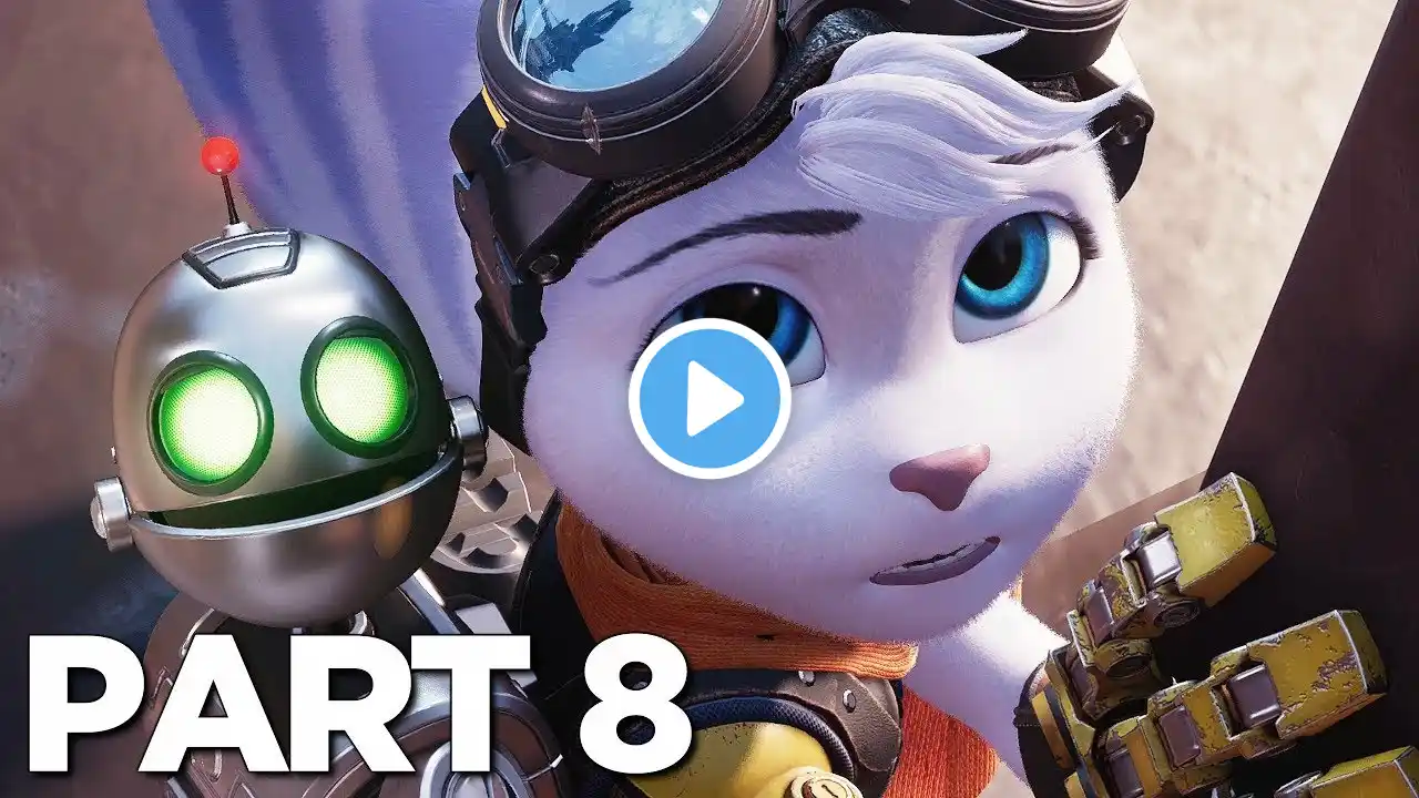 RATCHET AND CLANK RIFT APART (PS5) Walkthrough Gameplay PART 8 [4K 60FPS HDR + Ray tracing]