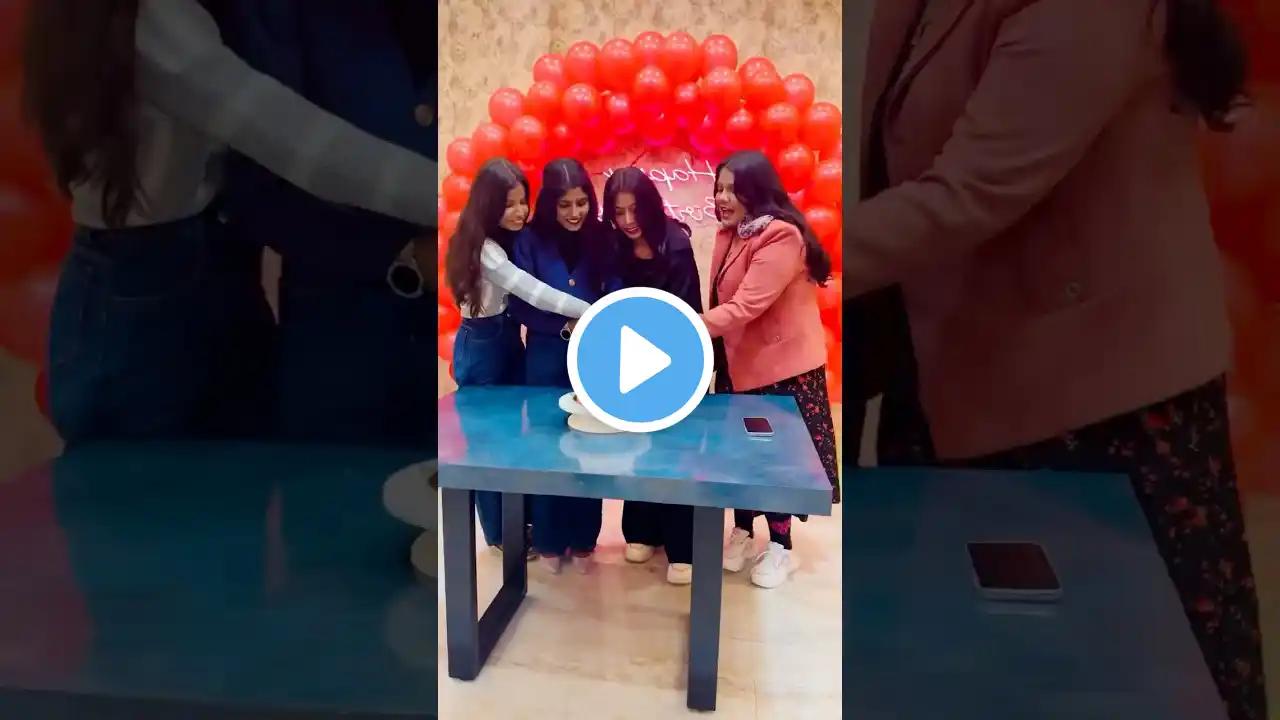 birthday surprise for my sister🎂✨ #ashortaday #minivlog #trending #shorts #ytshorts