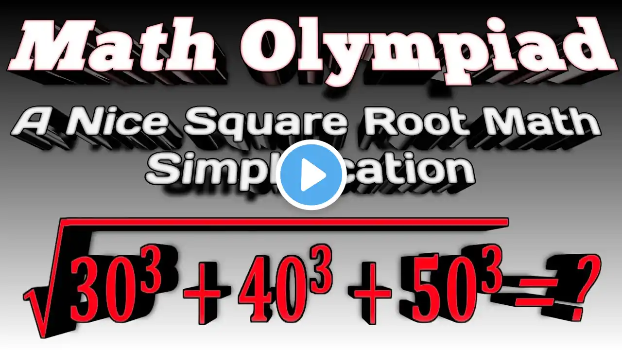 A Nice Square Root Math Simplification || How to Solve !!! || Math Olympiad || #maths #squareroot