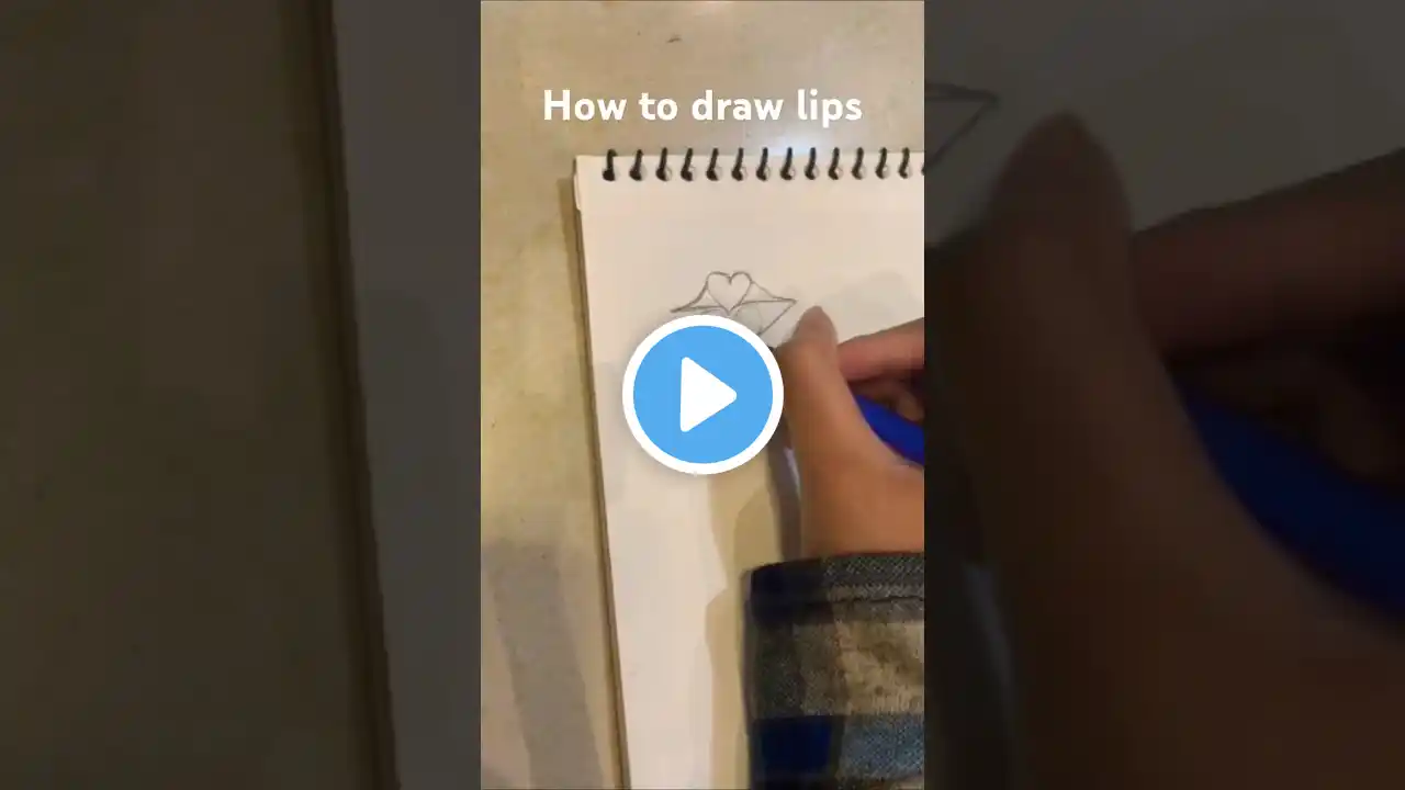 How to draw lips for biginners tutorial #sketch #shortsfeed #Rashmin's Art