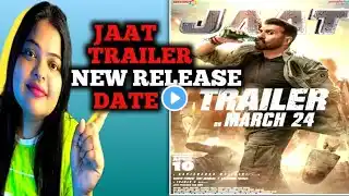 Jaat Trailer Latest Official Update | Sunny Deol Jaat Poster | Sunny Deol | Gopichand