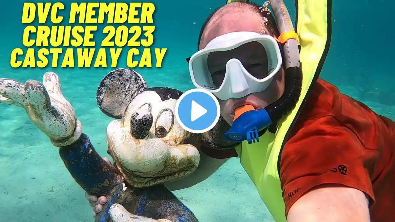 Disney Wish DVC Member only cruise 2023 Day 3 Castaway Cay