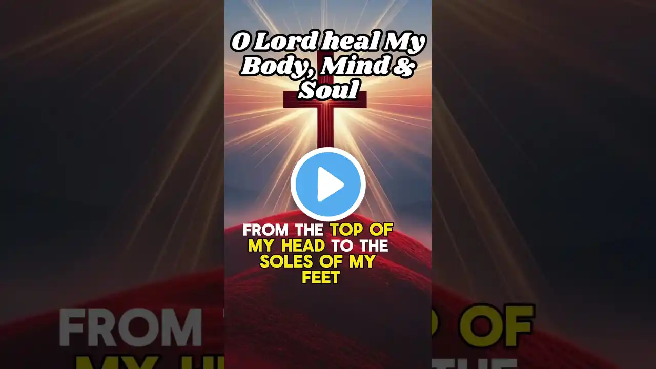 The Most Powerful Healing Prayer ๐ | 1-Minute for Healing & Strength