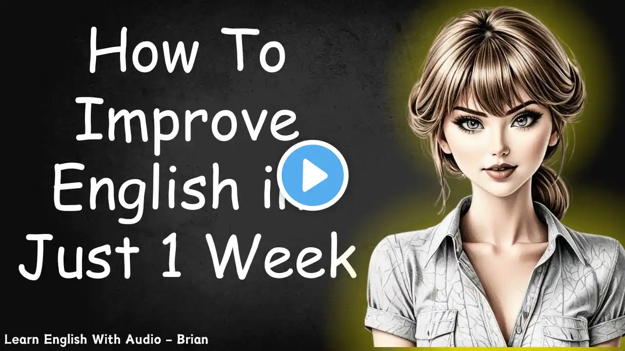 How To Improve Your English in Just 1 Week | Graded Reader | Learn English Through Stories | ESL