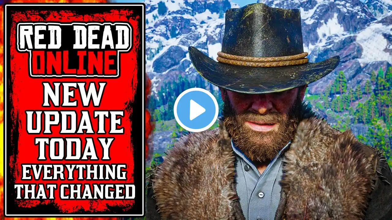 The New Red Dead Online Update Today! (RDR2)