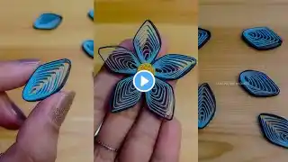 Mind-Blowing Quilling Flower – The Comb Trick You NEED to Try | Handmade Creative Crafts