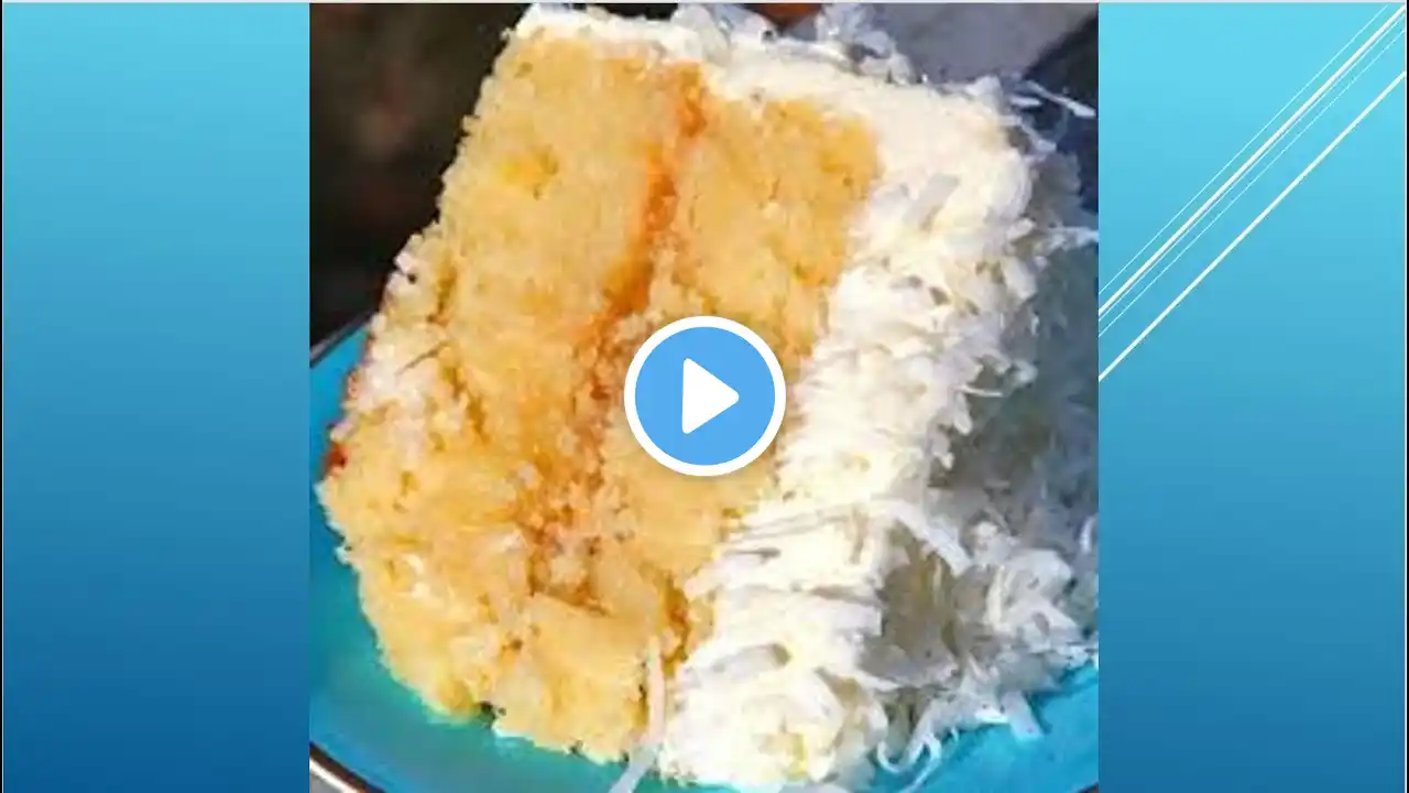 How to make a Box Cake Recipe Taste  Homemade | Coconut Pineapple Cake| Hack