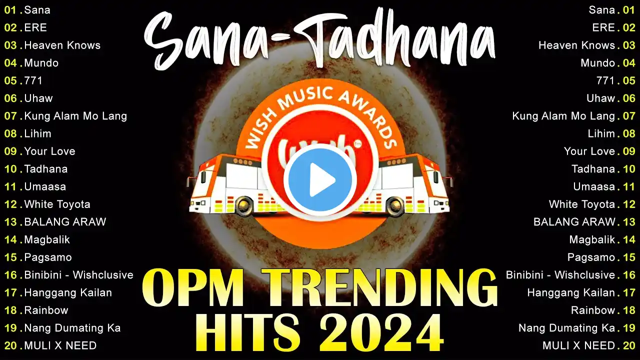 Newest OPM Love Songs 2024 ❤️ Best OPM Songs Live On Wish 107.5 ❤️ Kung Alam Mo Lang, Sana